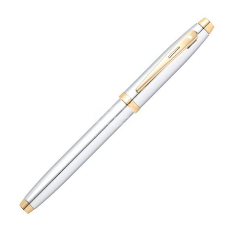 Pióro wieczne Sheaffer 100 Chromowany Złoty - 2